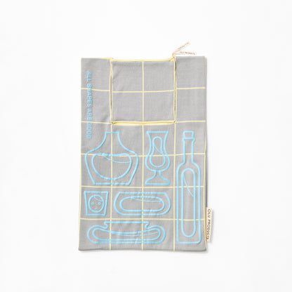 CUSTOM GRID ×unpis “ALL SHAPES ARE GOOD/CONCRETE”